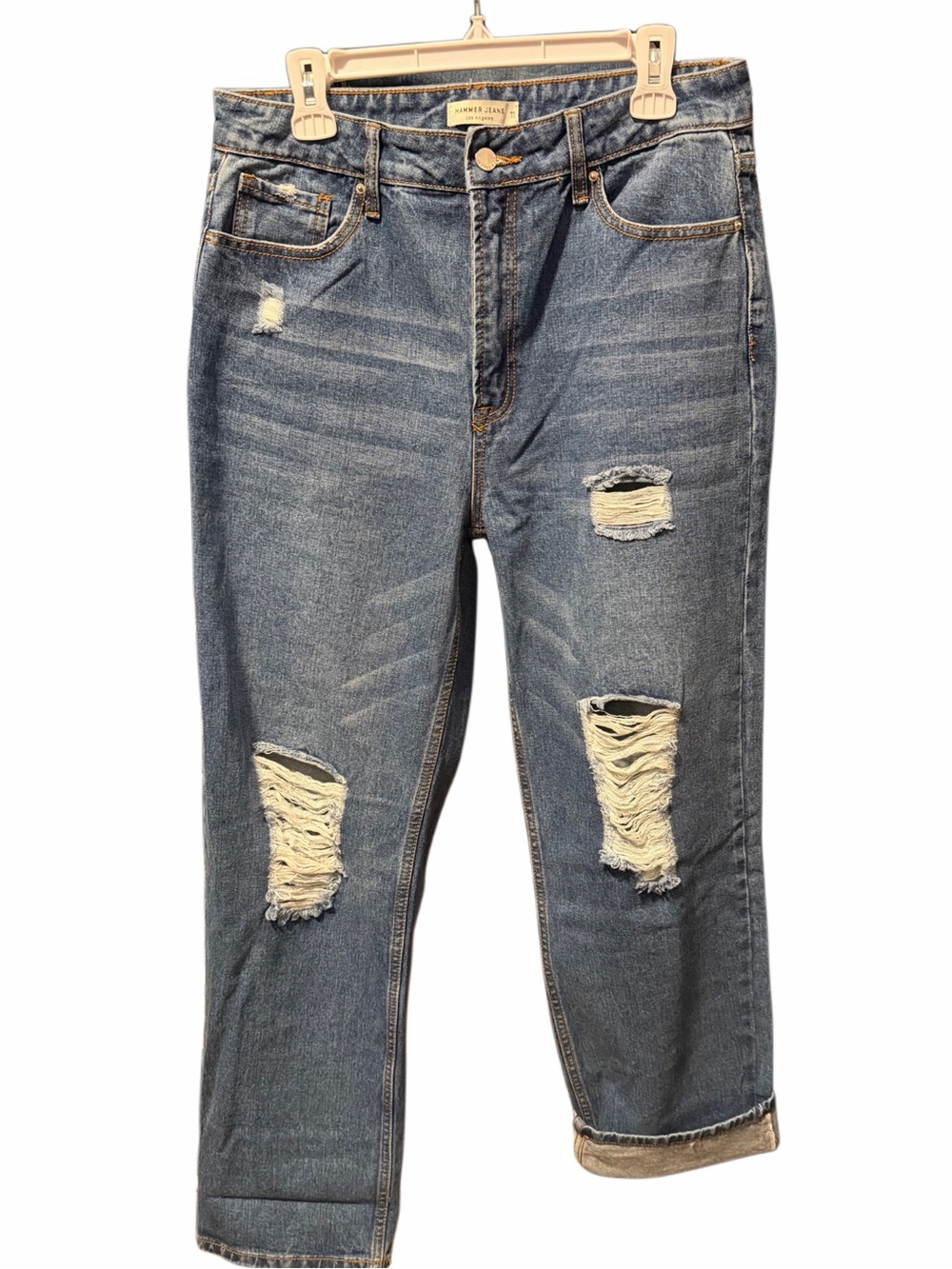 Dark Distressed HAMMER jeans